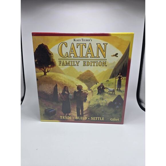 Klaus Teuber's CATAN Family Edition Board Game CN7003 Brand New In Box - Picture 1 of 4